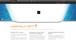 Desktop Screenshot of hospitalityiptv.com